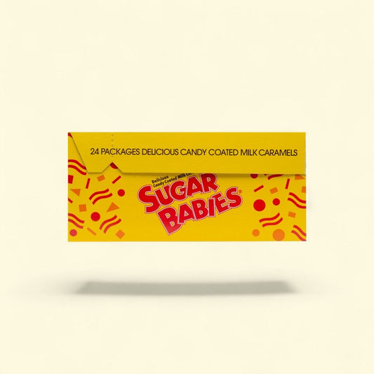 Sugar Babies Chewy Milk Caramel Candy - 24 Count, 1.7oz Boxes — authentic US product shipped worldwide by Treatspree