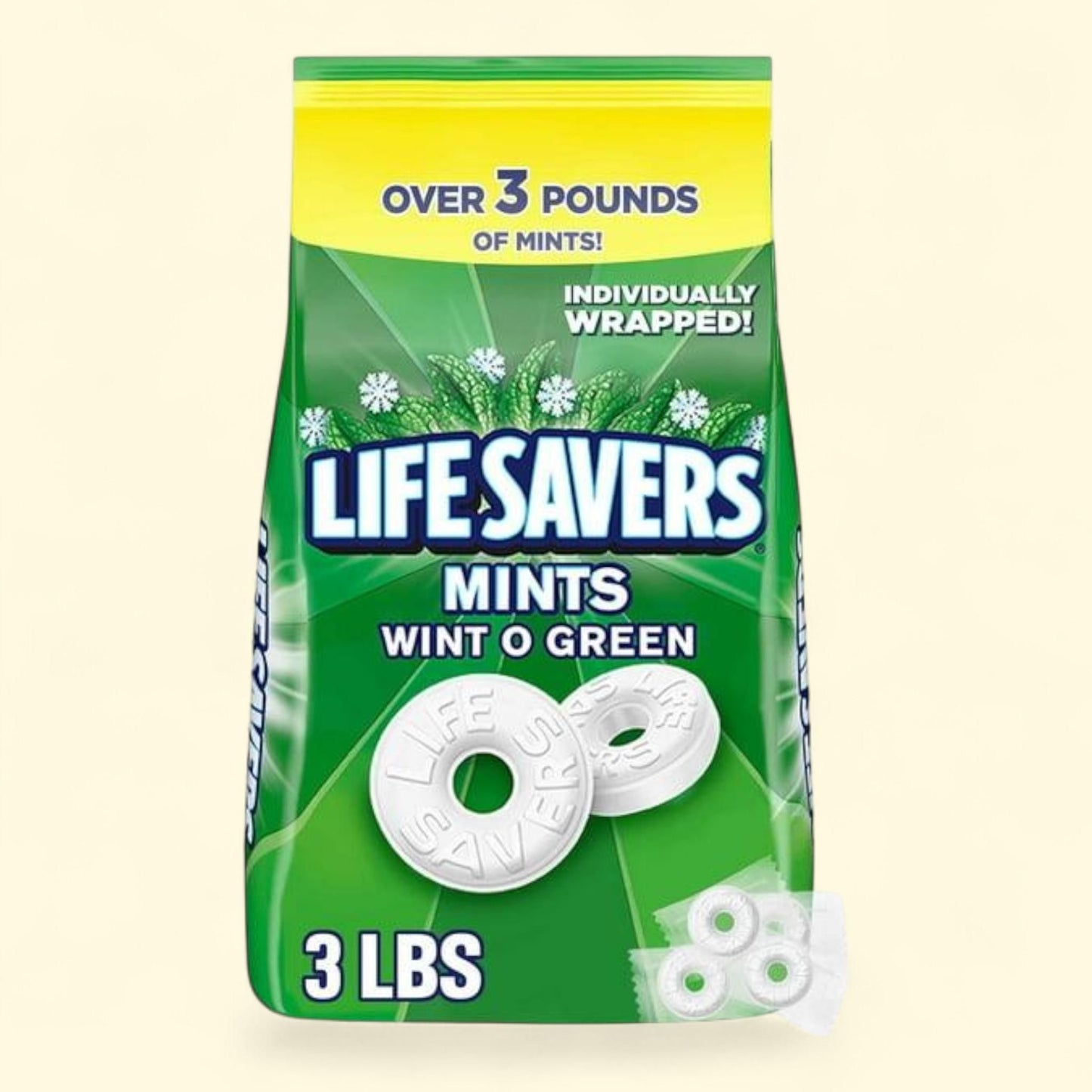 Life Savers Wint-O-Green Mints, 3 lbs.