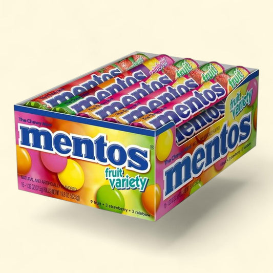 Mentos Fruit Variety, 1.32 oz., 15 pk.