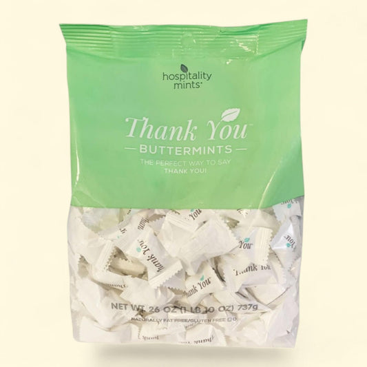 Hospitality Mints Buttermints, 26 oz