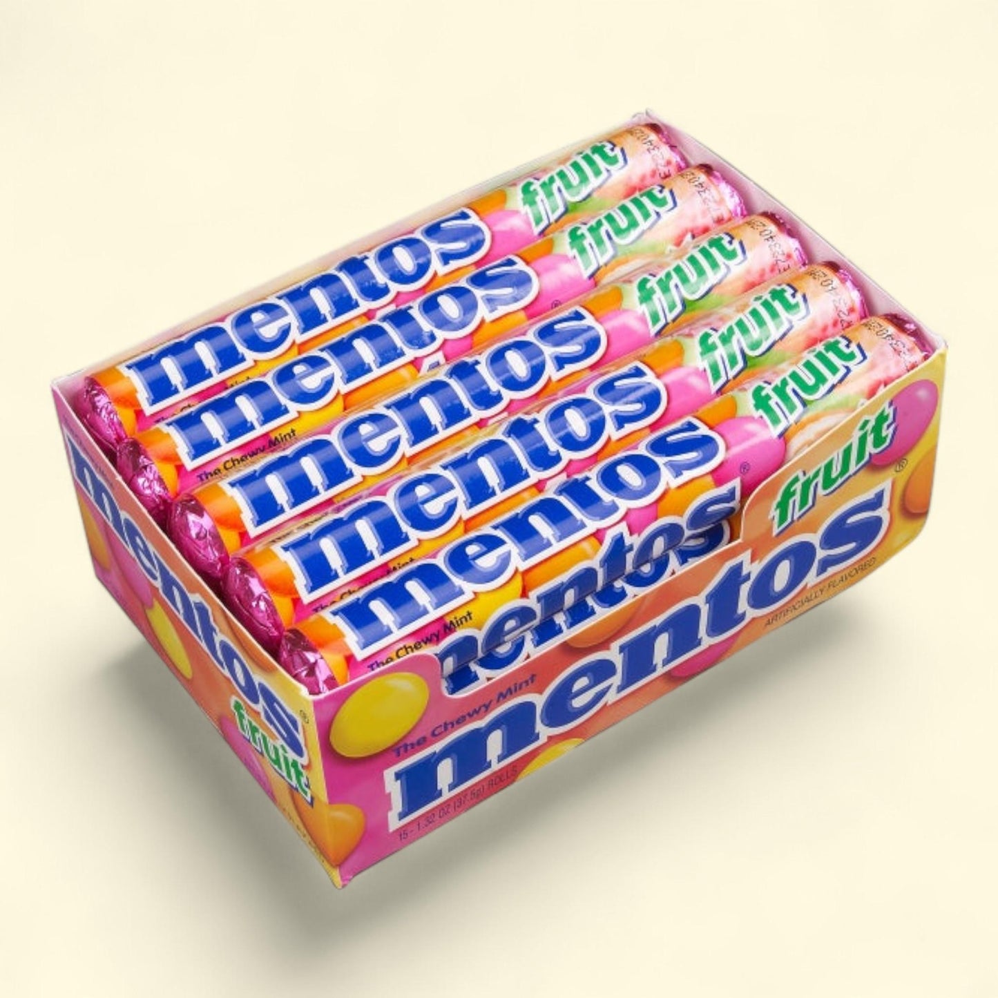 Mentos Fruit, 1.32 oz, 15-count