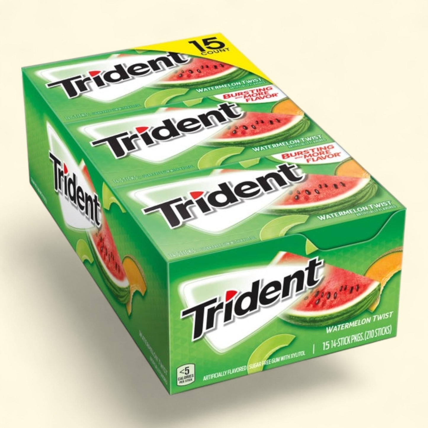 Trident Gum, Watermelon Twist, 14 Pieces, 15-count