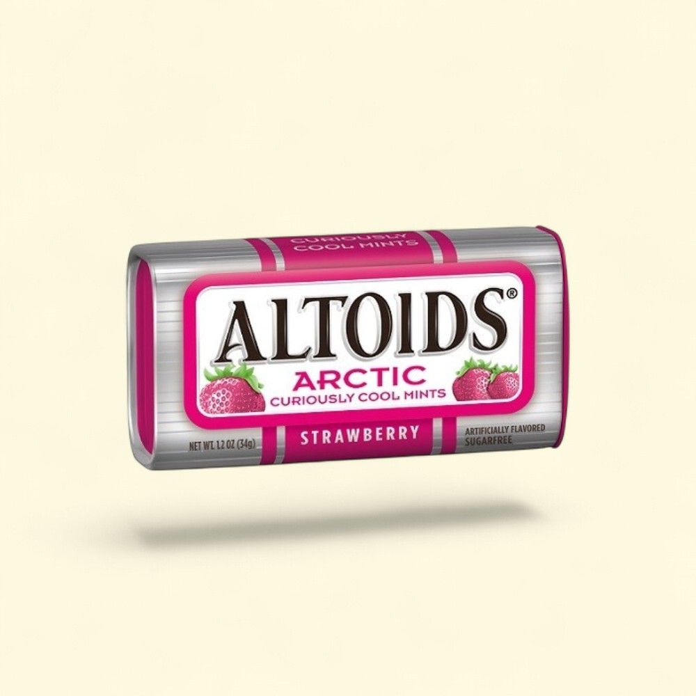 Altoids Arctic Strawberry Mints (8-Pack) — authentic US product shipped worldwide by Treatspree