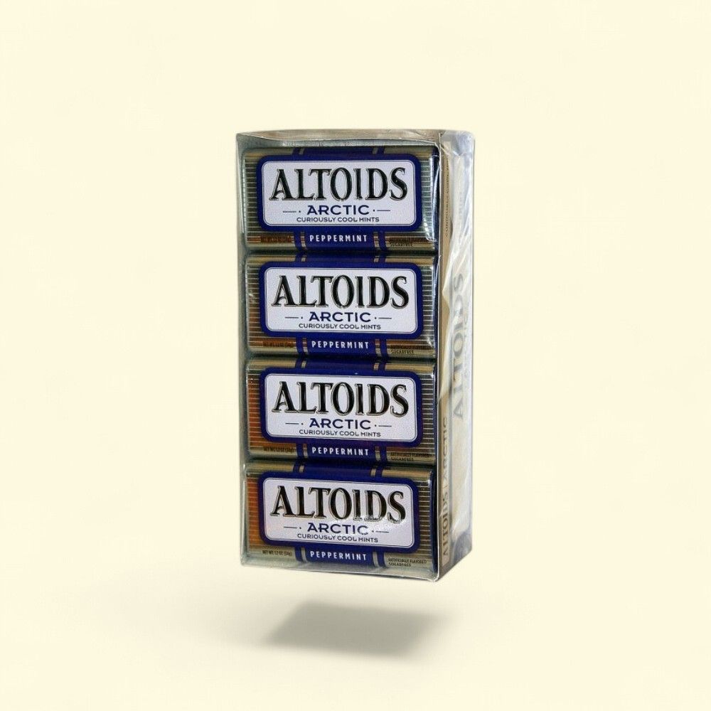 Altoids Arctic Peppermint Mints, 8 Tins — authentic US product shipped worldwide by Treatspree