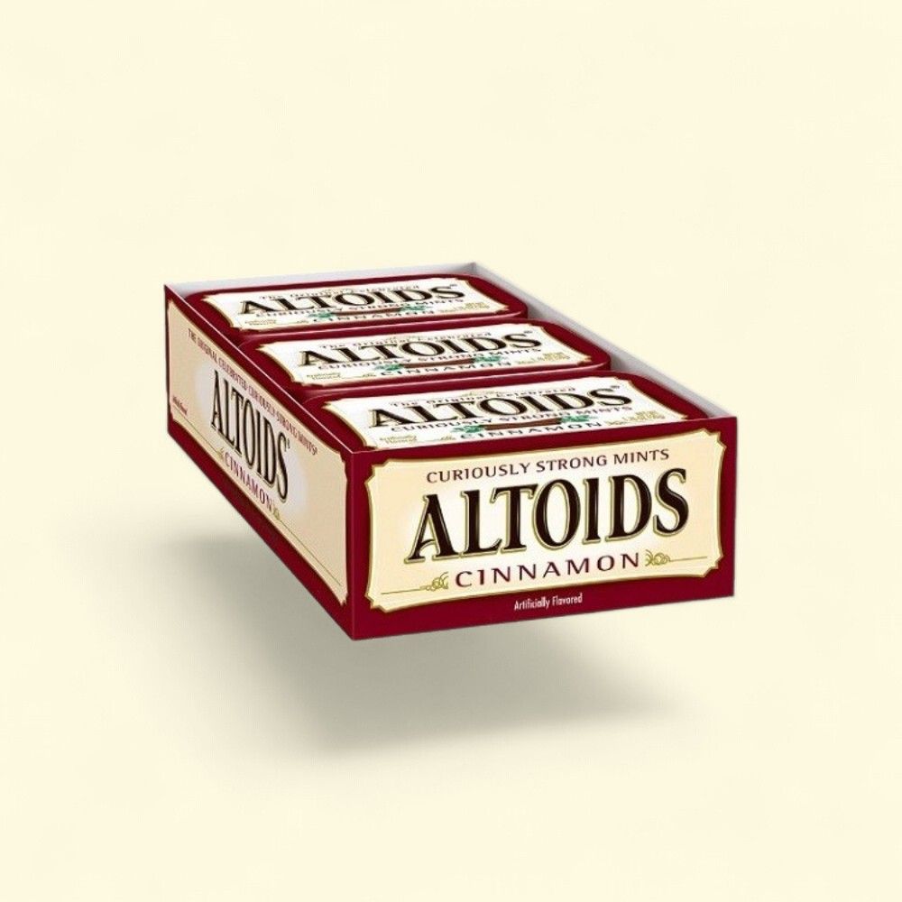 Altoids Cinnamon Mints, 12-Count Pack — authentic US product shipped worldwide by Treatspree
