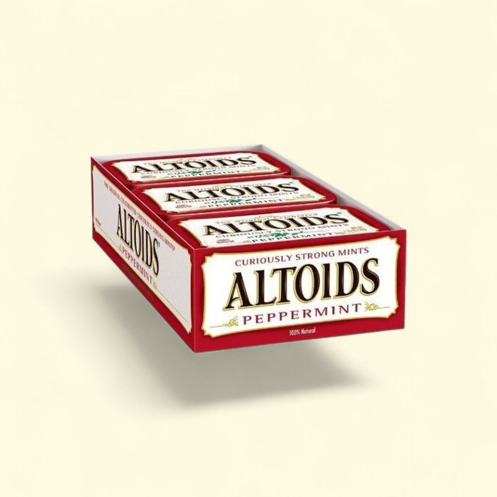 Altoids Peppermint Mints, 12-Count Bulk Pack — authentic US product shipped worldwide by Treatspree