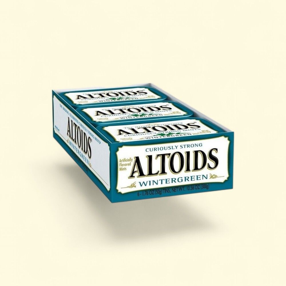 Altoids Wintergreen Mints - 12 Count Multipack — authentic US product shipped worldwide by Treatspree
