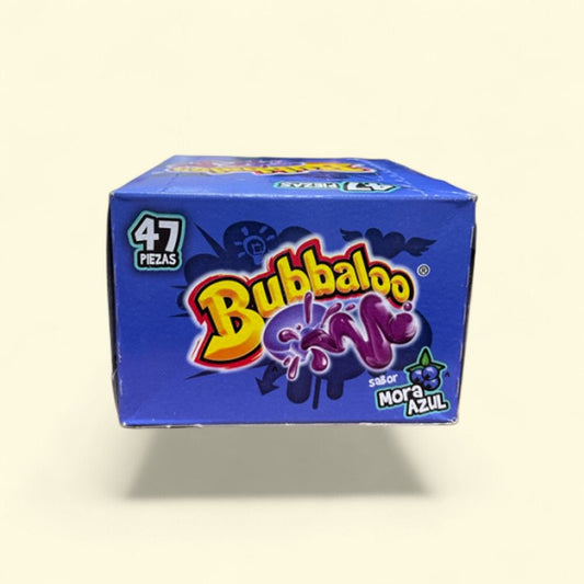 Bubbaloo Mora Azul Bubble Gum (47 Count) — authentic US product shipped worldwide by Treatspree
