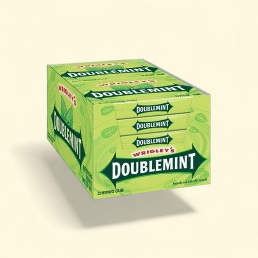 Doublemint Slim Pack Chewing Gum (10 Count) — authentic US product shipped worldwide by Treatspree