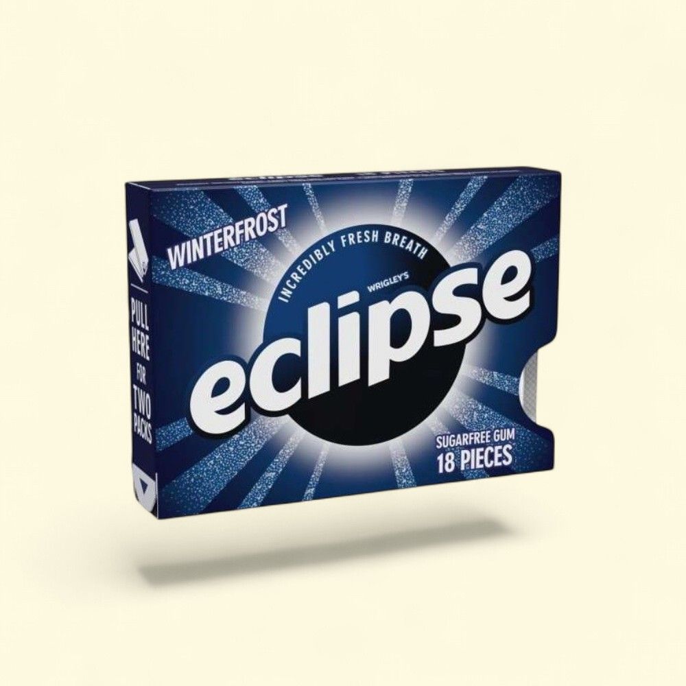 Eclipse Winterfrost Gum - 8 Count Pack — authentic US product shipped worldwide by Treatspree