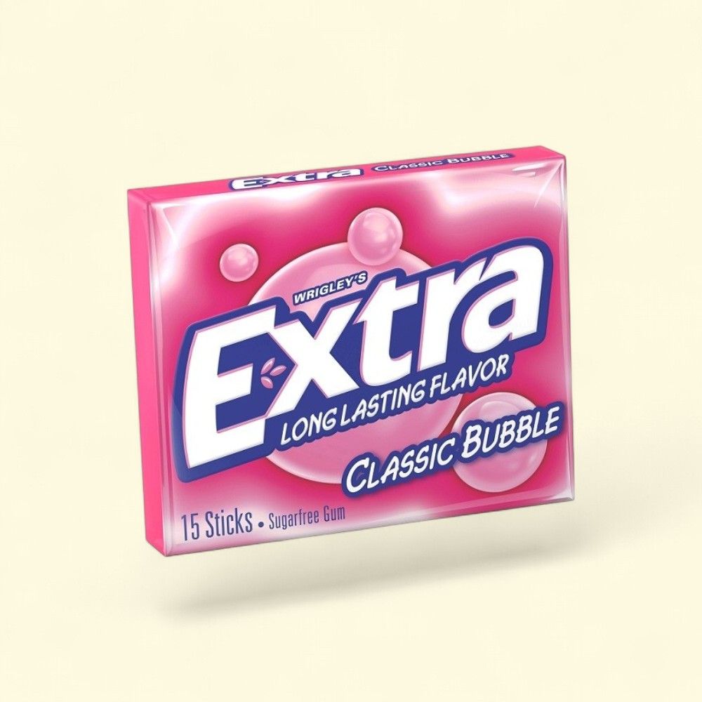 Extra Classic Bubble Gum — authentic US product shipped worldwide by Treatspree