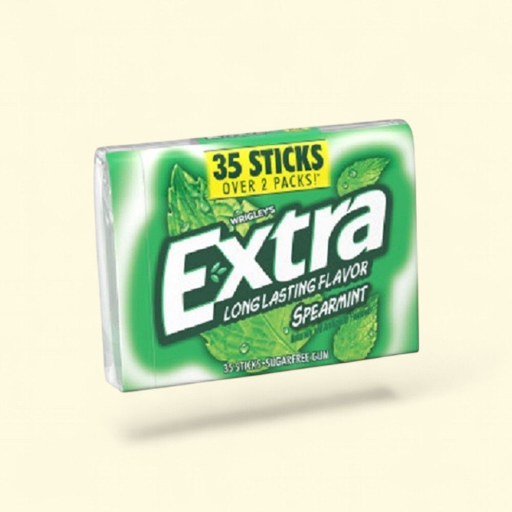 Extra Spearmint Mega Pack Chewing Gum - 6 Count — authentic US product shipped worldwide by Treatspree