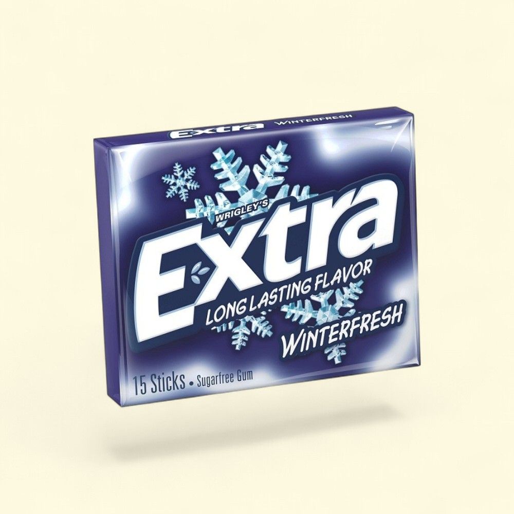 Extra Winterfresh Gum, 10 Count — authentic US product shipped worldwide by Treatspree