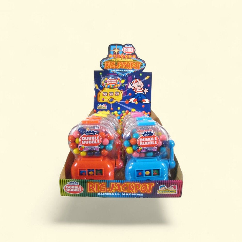 Kidsmania Jackpot Original Dubble Bubble Gum (12 Count) — authentic US product shipped worldwide by Treatspree