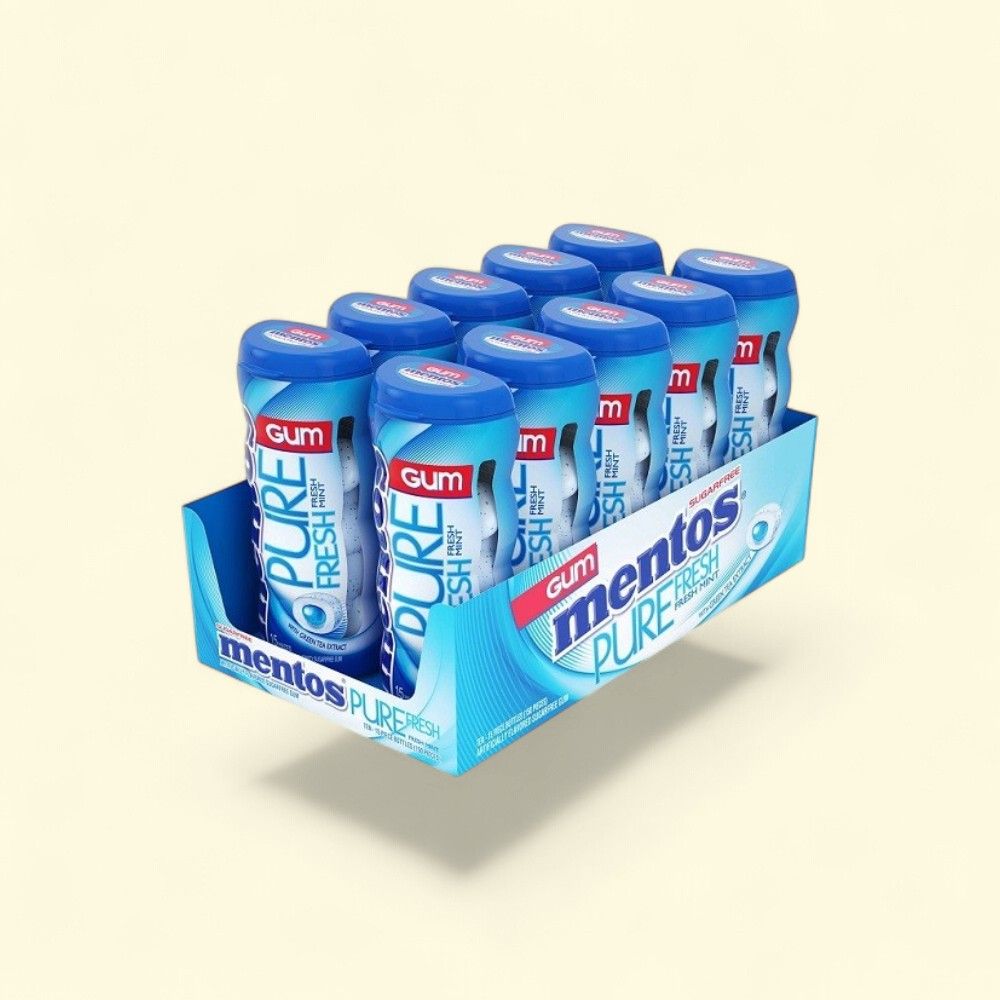 Mentos Fresh Mint Chewy Mints, 10-Pack — authentic US product shipped worldwide by Treatspree