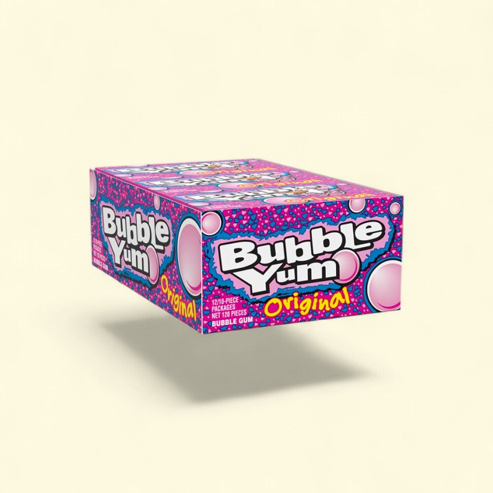 Bubble Yum Original Bubble Gum - 12 Count — authentic US product shipped worldwide by Treatspree
