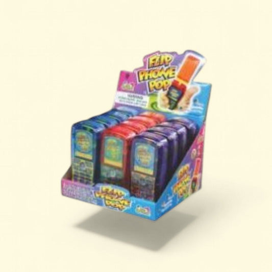 Kidsmania Flip Phone Candy - Bulk 12-Count Pack — authentic US product shipped worldwide by Treatspree