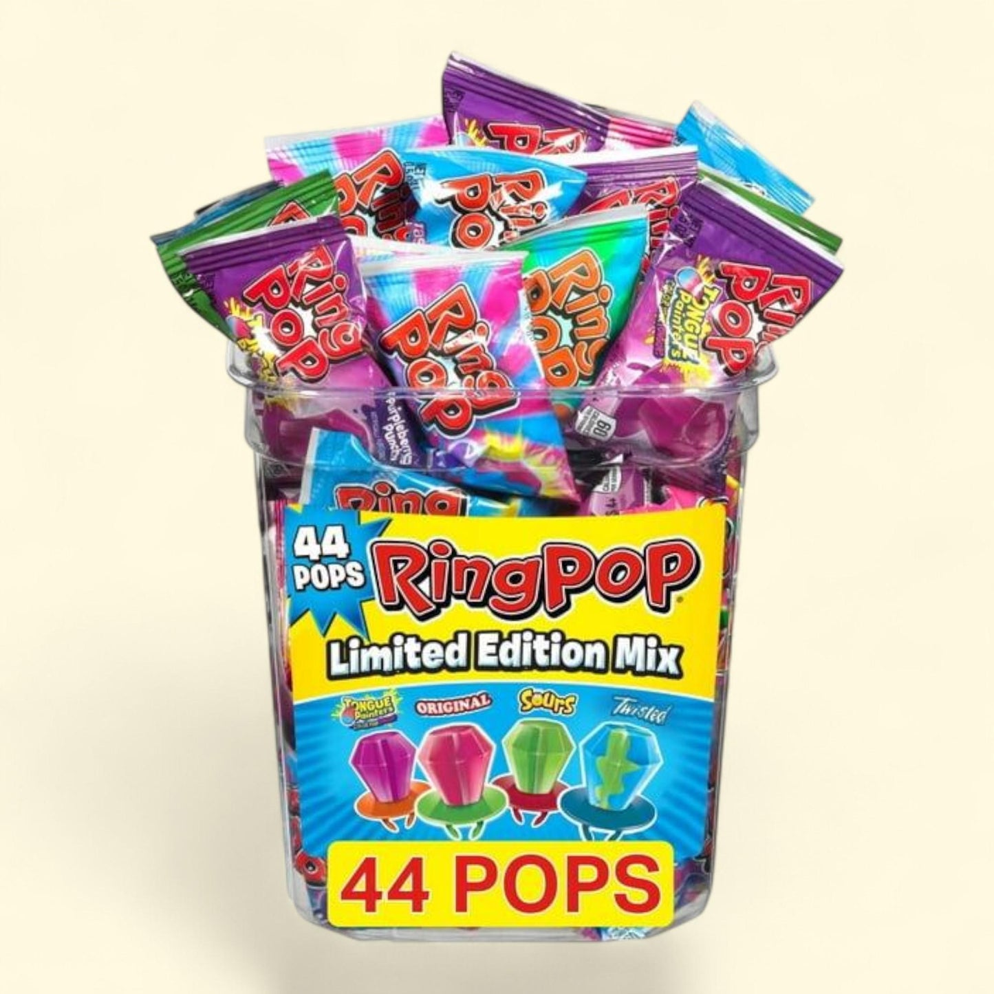 Ring Pop Variety Pack, 0.5 oz., 44 pk.