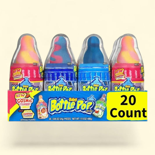 Baby Bottle Pop Variety Pack Candy, 0.85 oz., 20 ct.