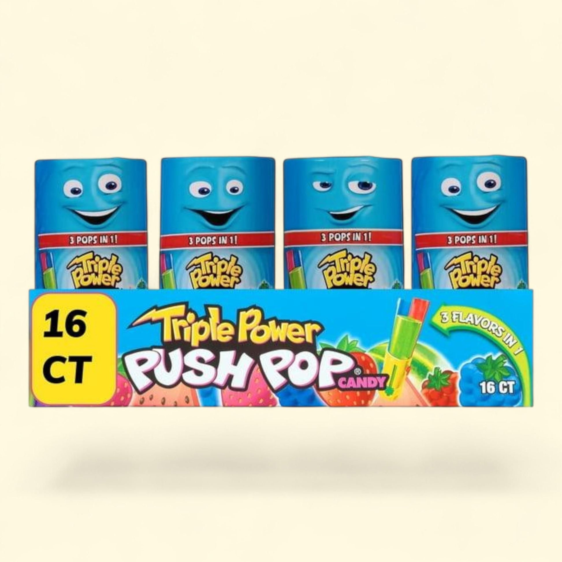 Push Pop Candy, 16 ct