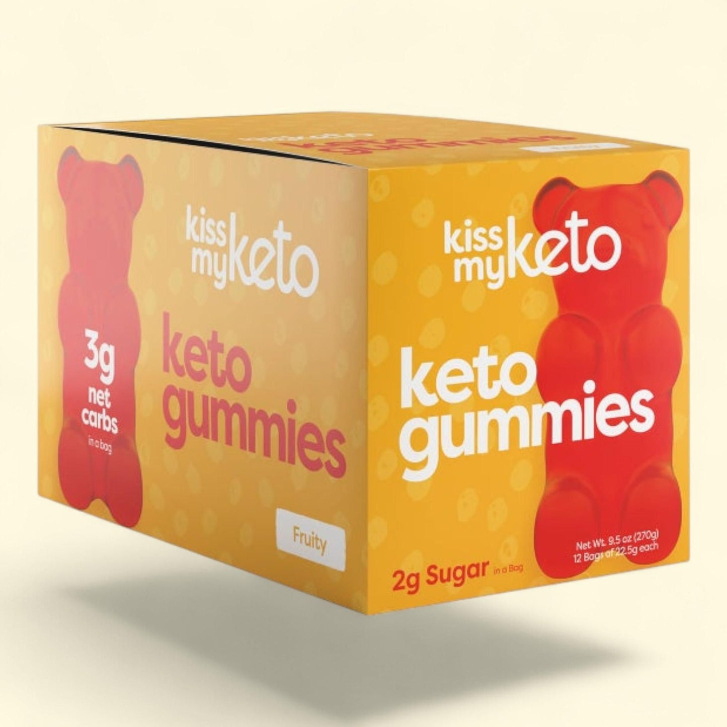 Kiss My Keto Gummies, 12-count, 2-pack