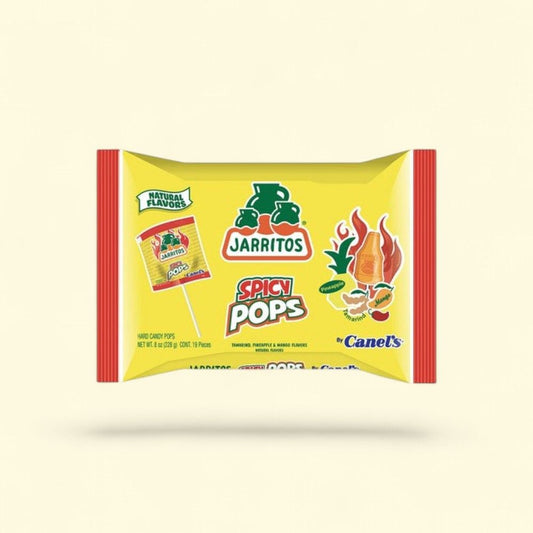 Canel's Jarritos Spicy Mixed Flavor Lollipops, 19 Count — authentic US product shipped worldwide by Treatspree