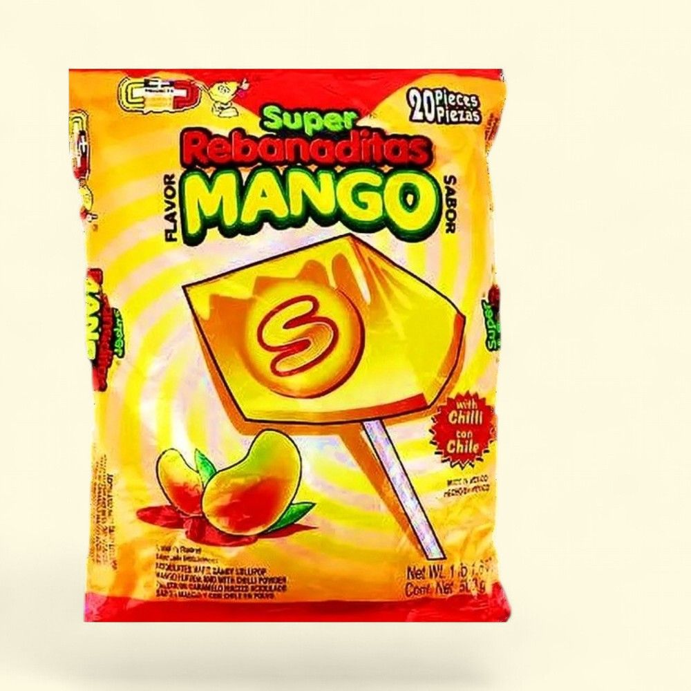 CP Mango Lollipops, 20-Count Pack — authentic US product shipped worldwide by Treatspree