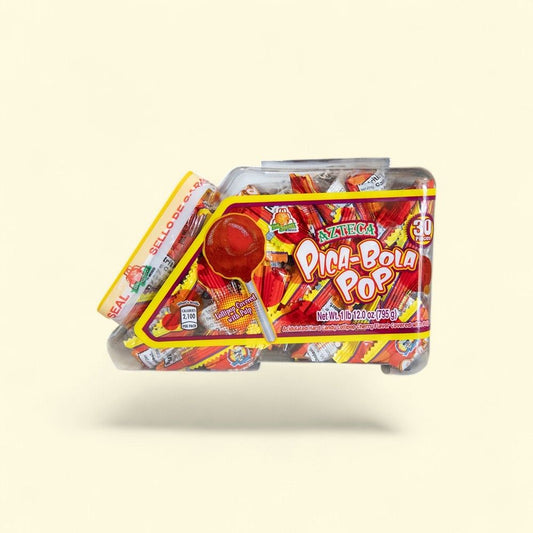 El Azteca Pica-Bola Cherry Lollipops, 30 Count — authentic US product shipped worldwide by Treatspree