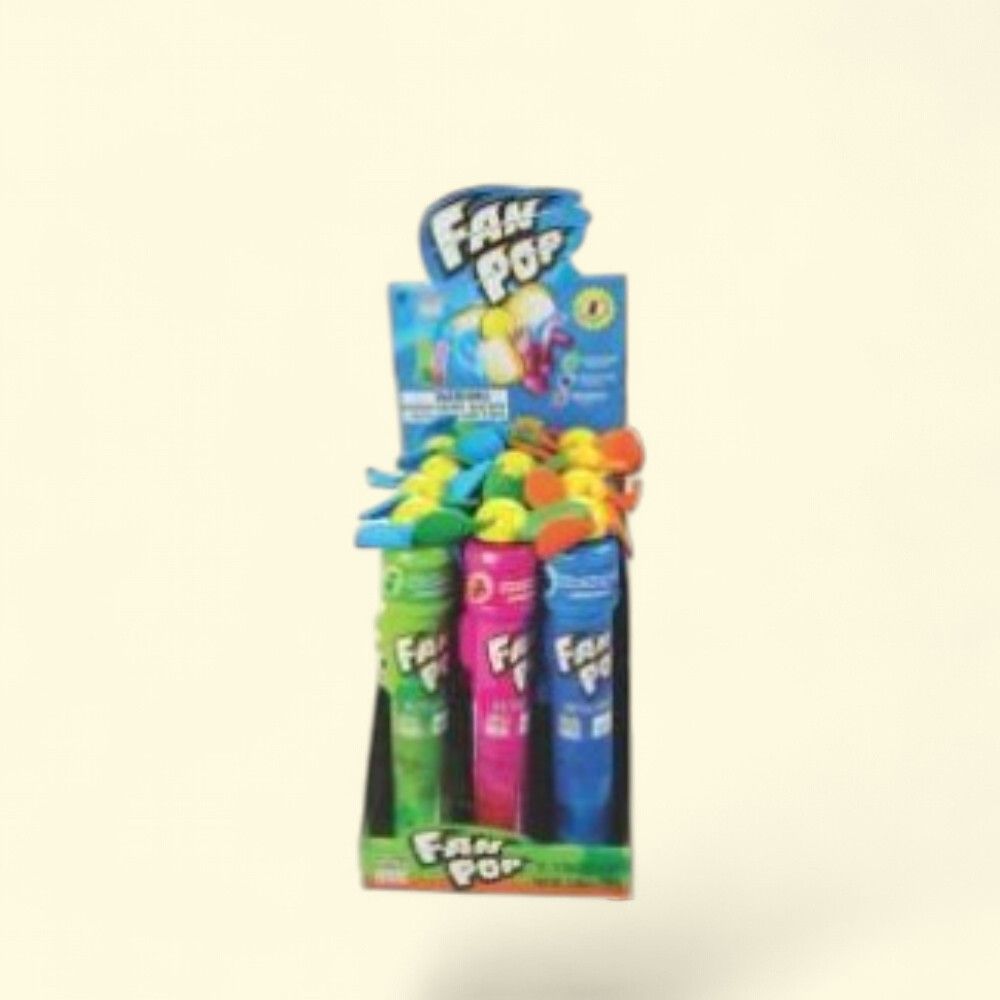 Kidsmania Fan Pop Candy, 12-Count — authentic US product shipped worldwide by Treatspree