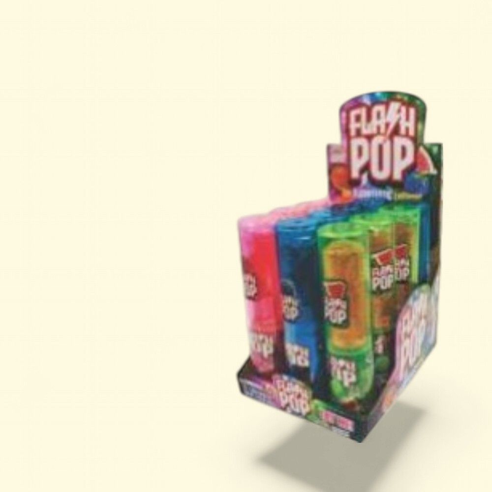 Kidsmania Flash Pop Lollipops (12 Count) — authentic US product shipped worldwide by Treatspree