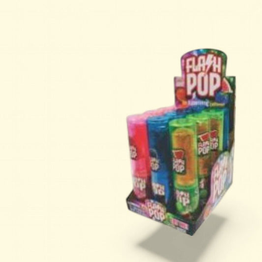 Kidsmania Flash Pop Lollipops (12 Count) — authentic US product shipped worldwide by Treatspree