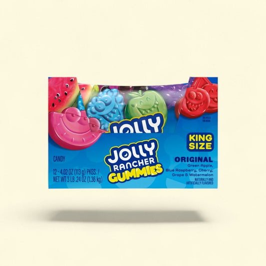 Jolly Rancher Original Gummies King Size 12-Count — authentic US product shipped worldwide by Treatspree