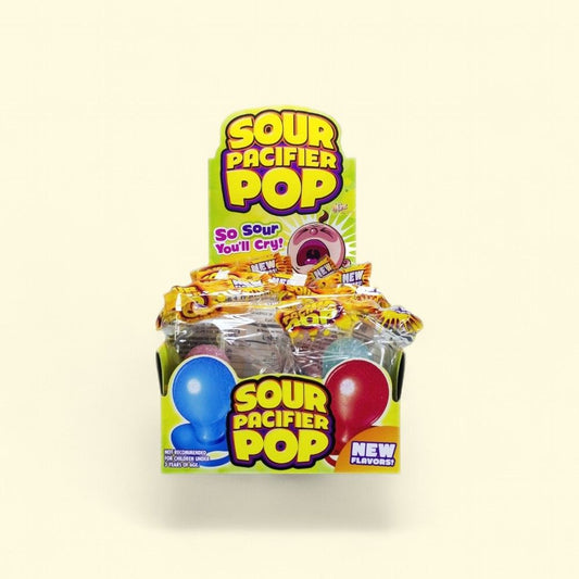 Sour Pacifier Pops, 12 Count — authentic US product shipped worldwide by Treatspree