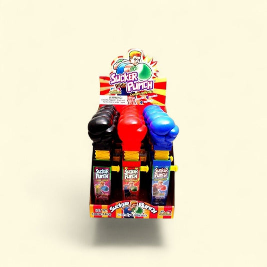 Sucker Punch Candy - 12 Count Pack — authentic US product shipped worldwide by Treatspree