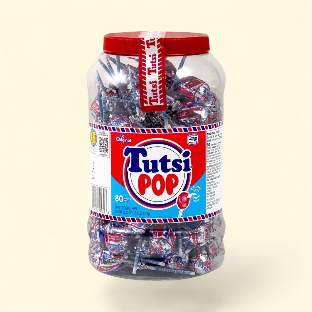 Tootsie Pop Original Lollipops - 80 Count — authentic US product shipped worldwide by Treatspree