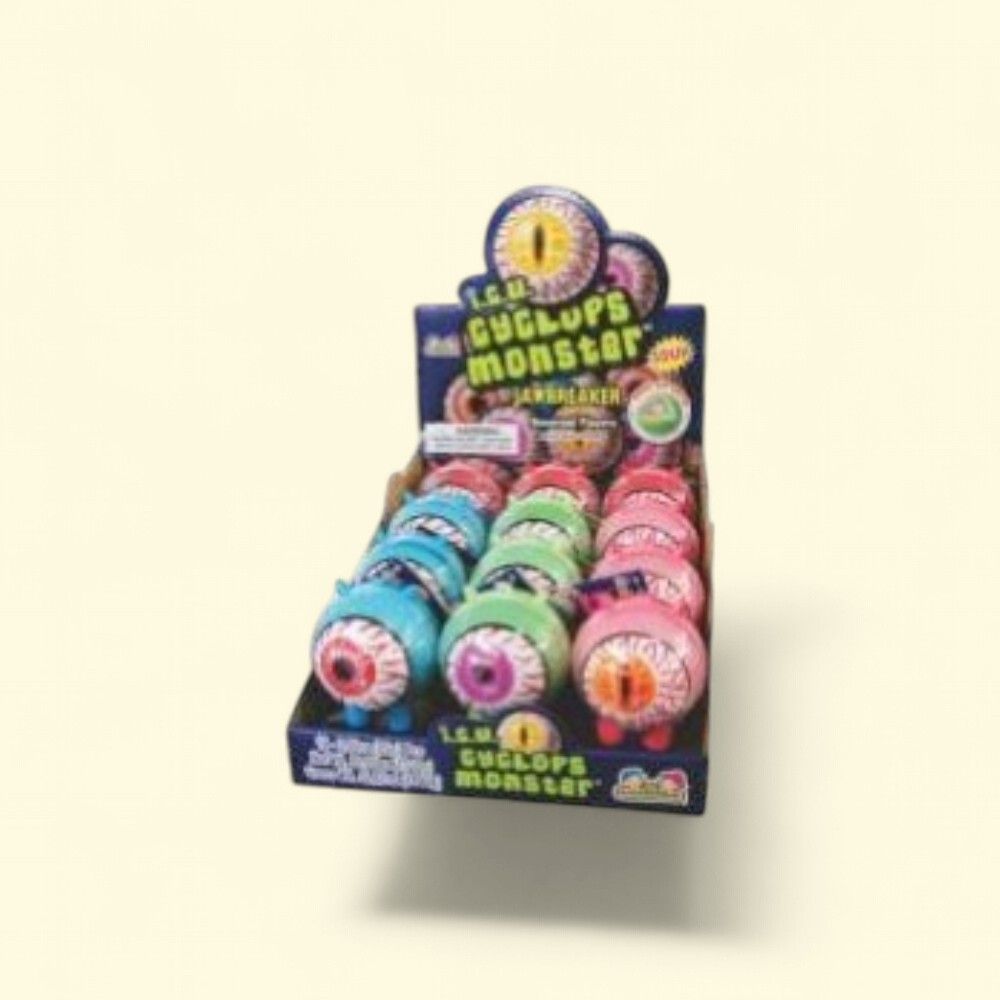 Kidsmania ICU Cyclops Monster Candy - 12 Count — authentic US product shipped worldwide by Treatspree