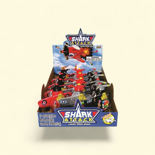 Shark Attack Candy Plane - 12 Count — authentic US product shipped worldwide by Treatspree