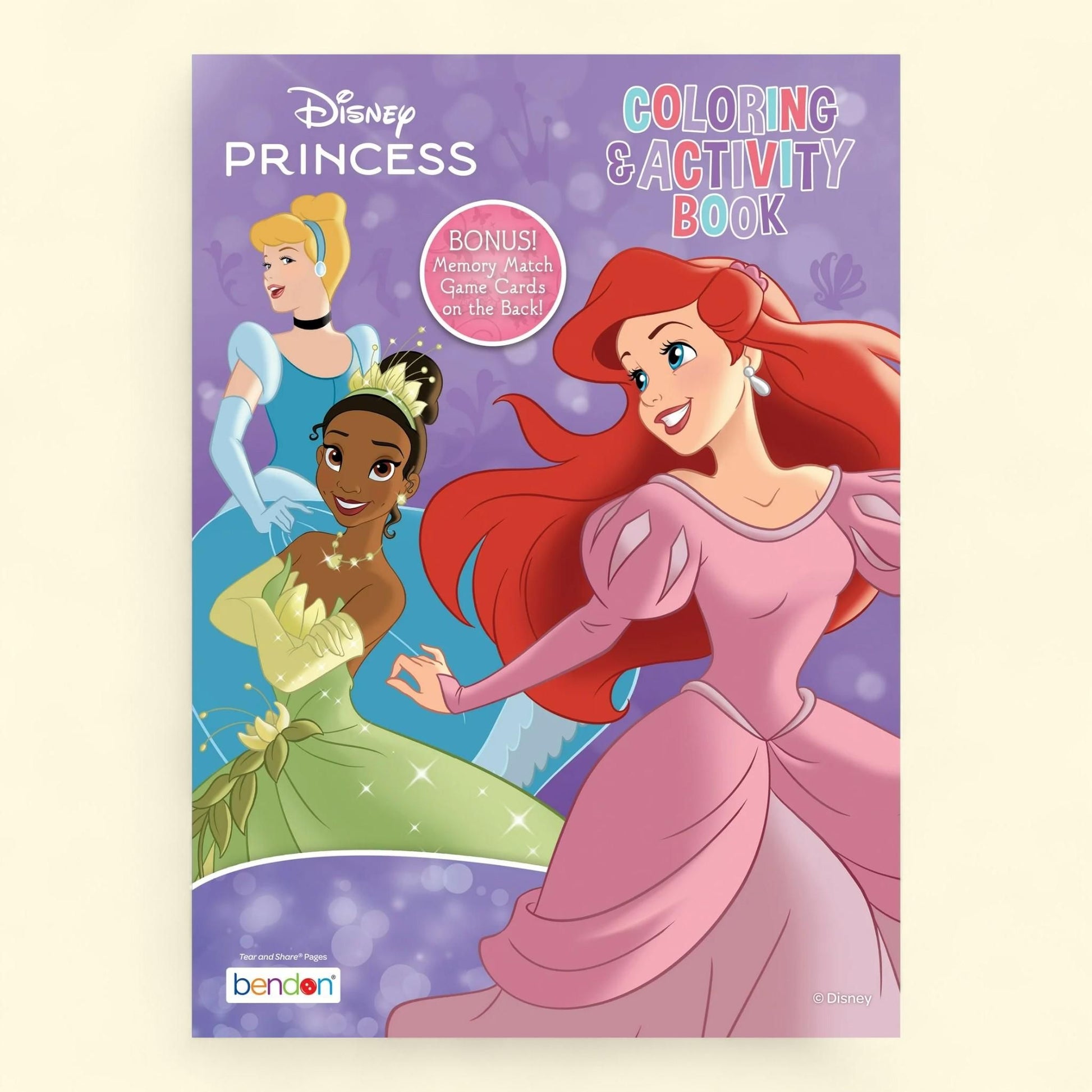 Bendon Disney Princess Coloring & Activity Book, 48 pages — authentic US product shipped worldwide by Treatspree