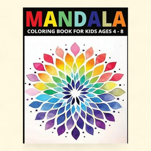 Mandala Coloring Inspiration: Coloring Book for Kids, 4-8, Paperback
