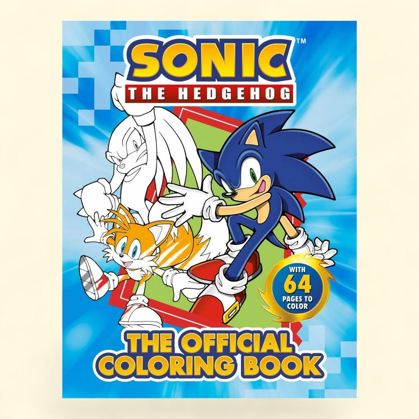 PENGUIN YOUNG READERS: Sonic the Hedgehog Coloring Book, 64 pages