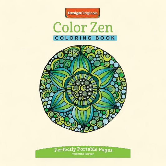Color Zen Coloring Book, Book 16, Paperback