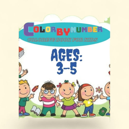 Brand: Color By Number Coloring Book, Size: 50 Large Pages