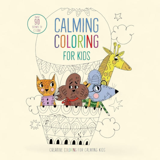 Mindful Coloring Books, Calming Coloring for Kids: 9.00 x 6.00 x 1.50 in