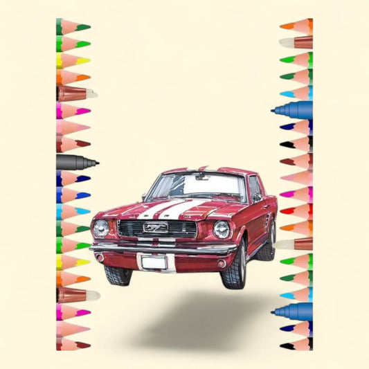 Brand: Car Coloring Book, Size: 100 pages