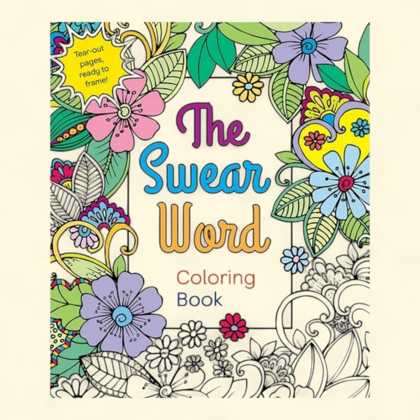 Hannah Caner Swear Word Coloring Book, 8.4 in