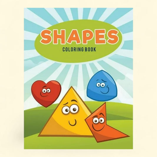 Shapes Coloring Book, Paperback