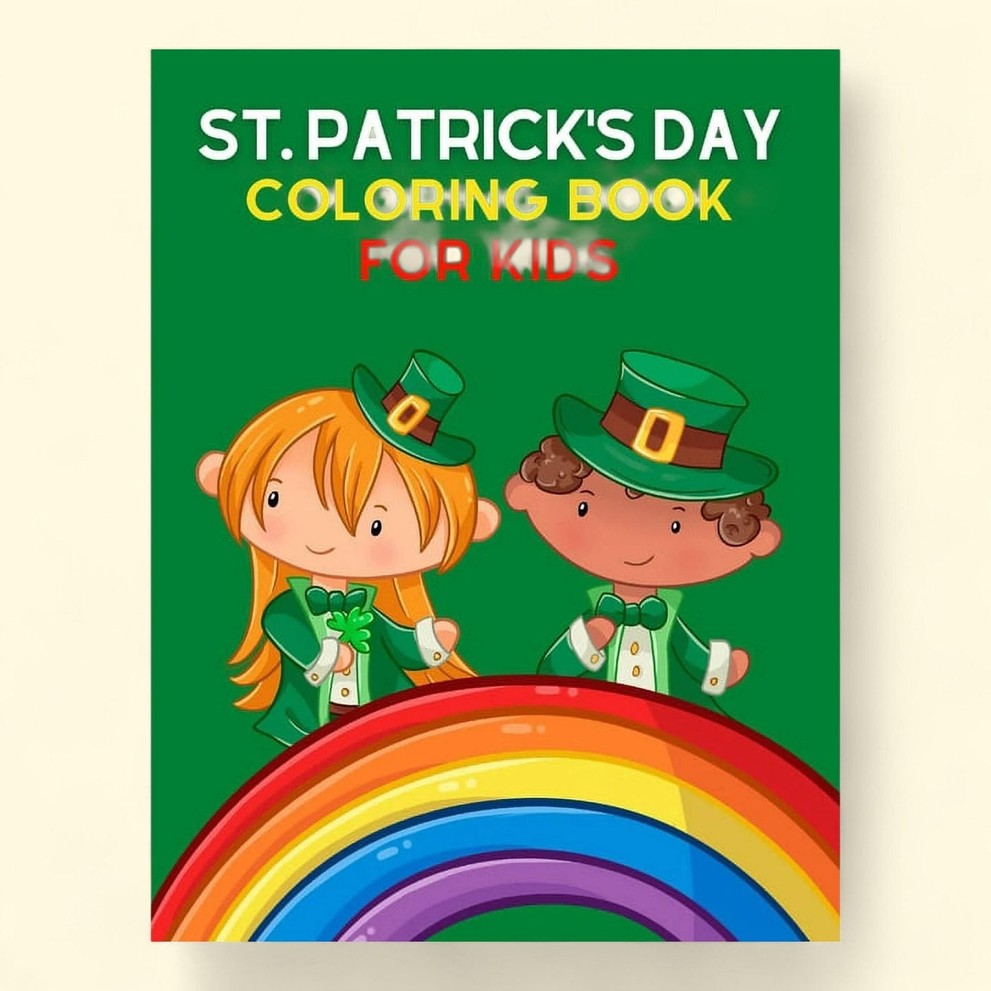 St. Patrick's Day Coloring Book, Kids and Toddlers