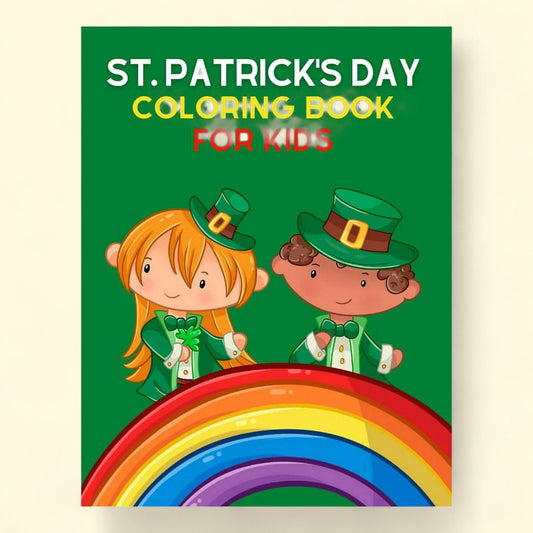 St. Patrick's Day Coloring Book, Kids and Toddlers