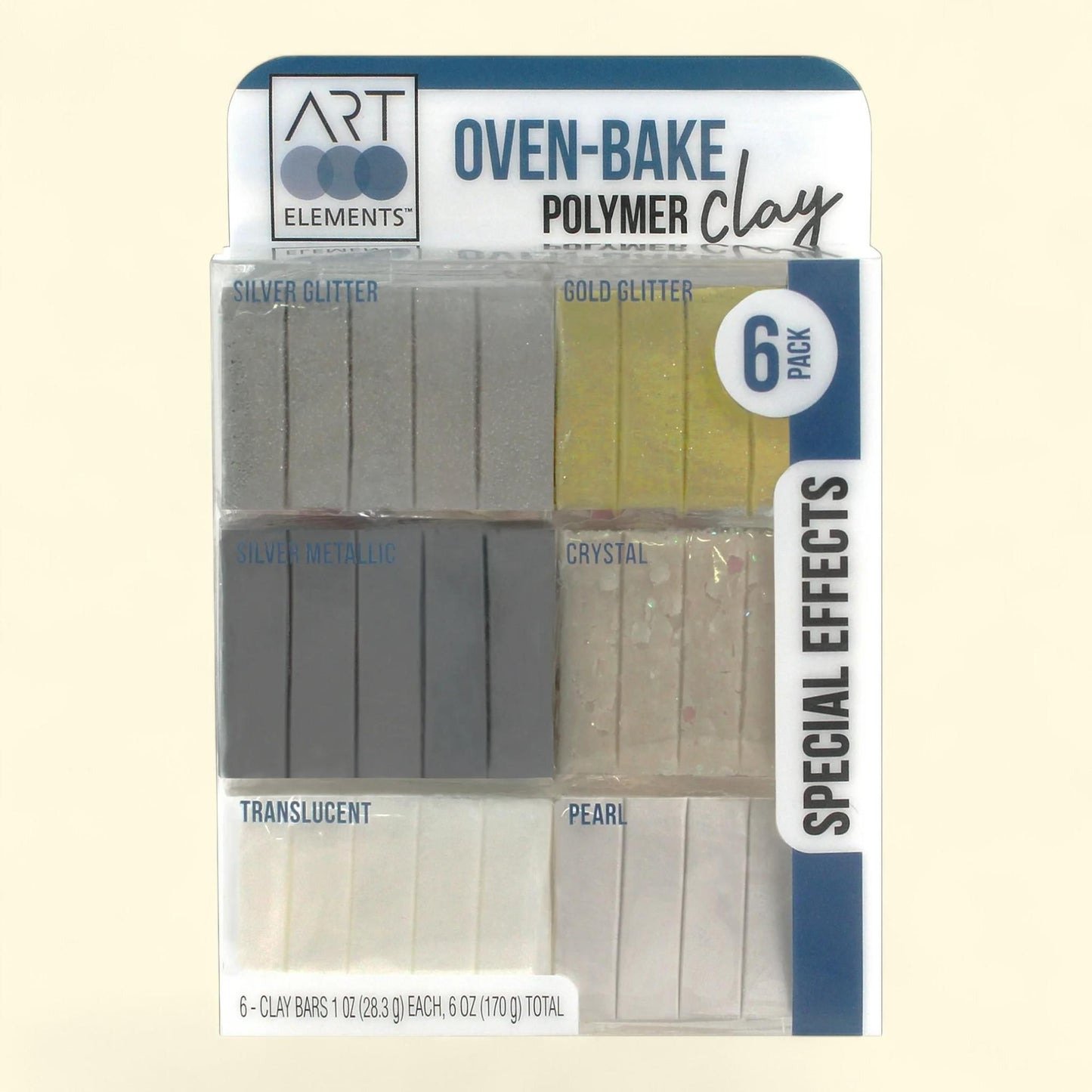 ArtSkills Polymer Clay, 6 - 1oz