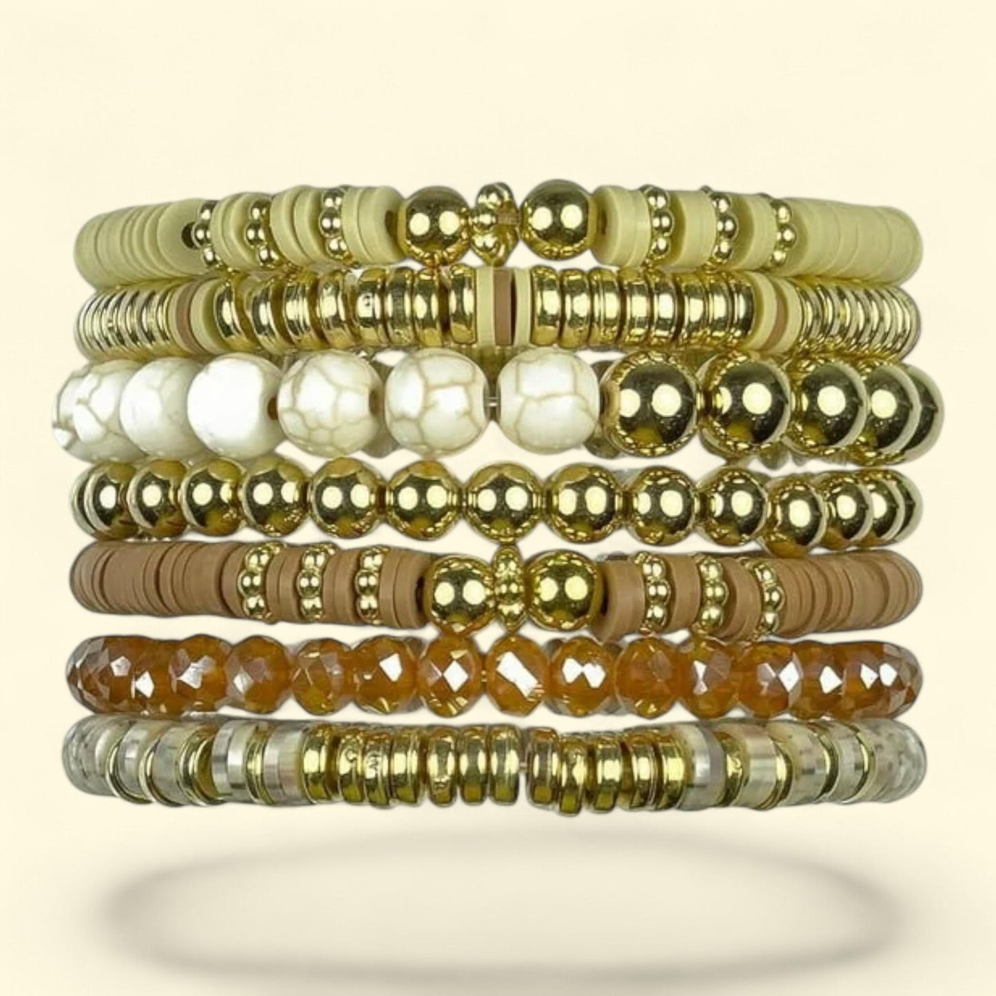 Cousin Heishi Stack Bracelet Kit, 564 Beads, Adult/Teen